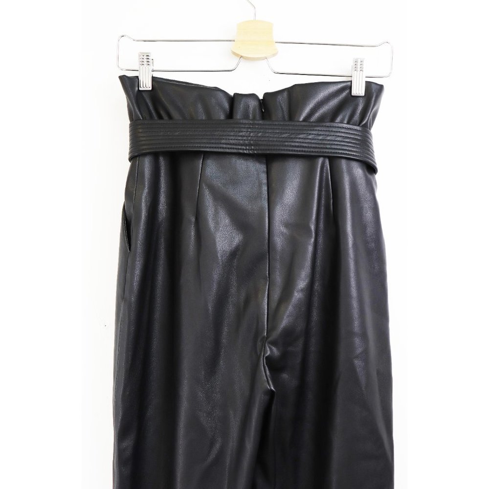 NEW Alexis Kayden Vegan Leather Paper Bag Pants S - Picture 7 of 9